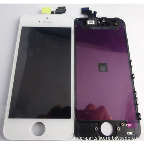 One-stop Supplier LCD Digitizer Assembly for iPhone 5, Multicolor, Brand New, Wholesale